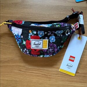 Herschel Supply Company x Lego Hip Pack Garden Floral NWT